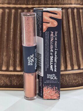 Touch In Sol ✦ Margaret Metallic Eyeshadow ✦ Metallist Duo Copper Bronze NWT
